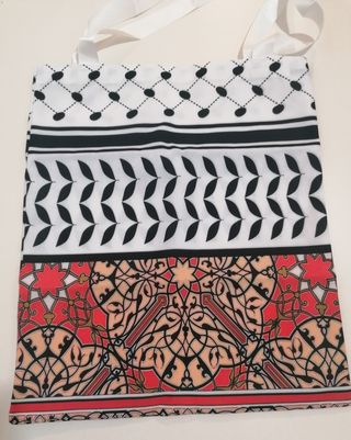 Borsa tote fantasia keffiyeh