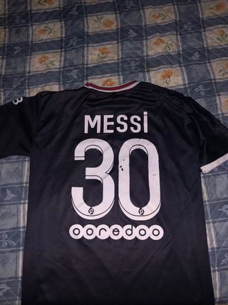 Camiseta PSG Messi 30 Negra
