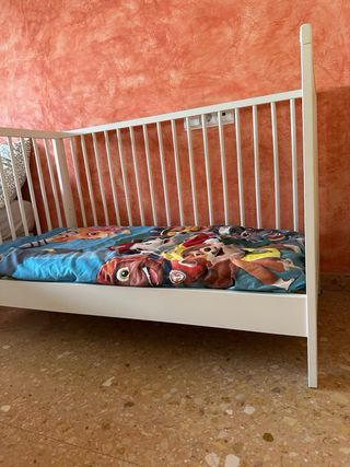 Cuna 60x120 + Funda Nórdica Paw Patrol
