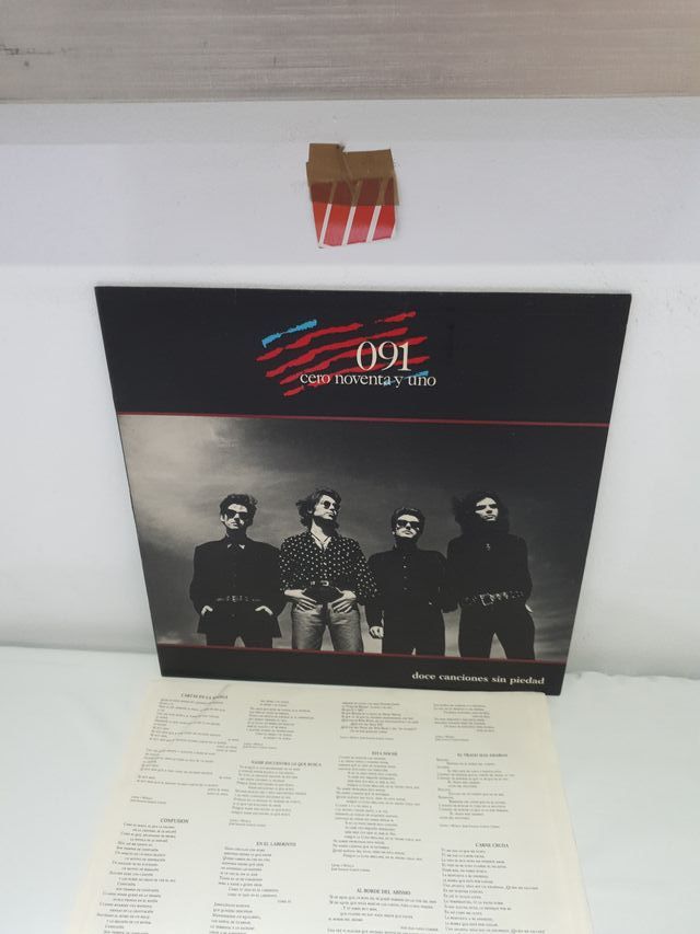 LP 091 Doce Canciones Sin Piedad 1989
