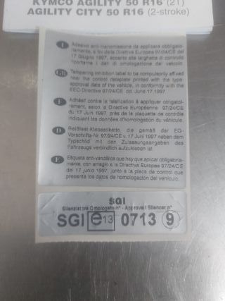 Tubo de escape Kymco Super 9 49cc LEOVINCE HOMOLOG