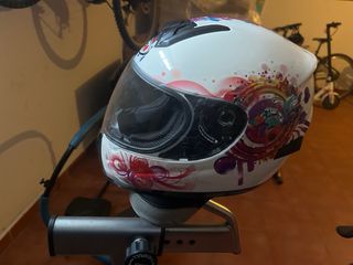 Casco Moto Infantil Diseño Divertido