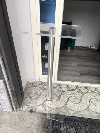 Tavolino Plexiglass con LED