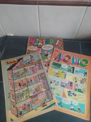 Lote de 3 tebeos Mortadelo y Tío Vivo, 7€ el lote