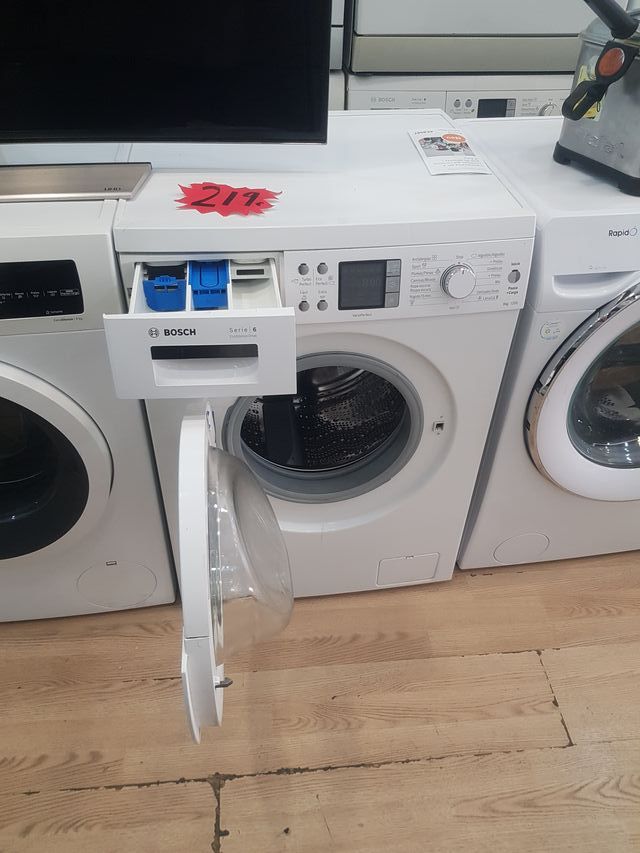 Lavadora Bosch Serie 6 con garantía transporte 