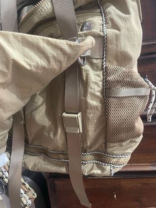 Mochila Desigual Voyager XL Beige/Amarilla