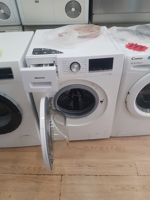 Lavadora Hisense 8kg A+++ con garantía transporte 