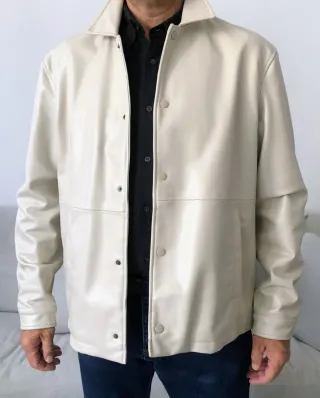 Giubbotto Moda Zara Ecopelle XL