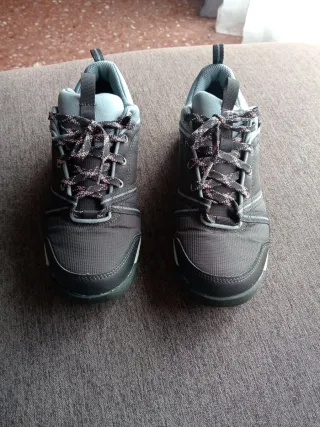 Zapatillas trekking azul y gris