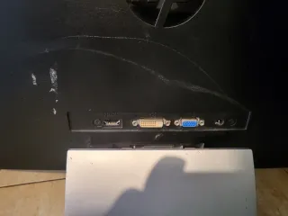 Monitor HP Negro/Plateado