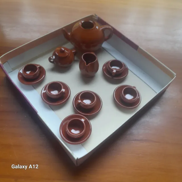 Juego de chocolate miniatura