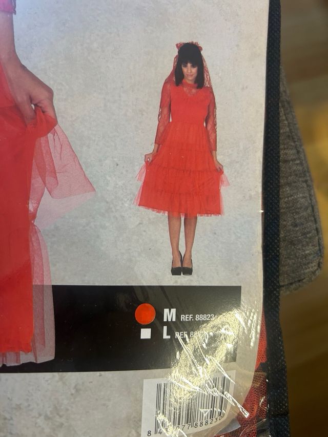 Disfraz Red Wife Talla M