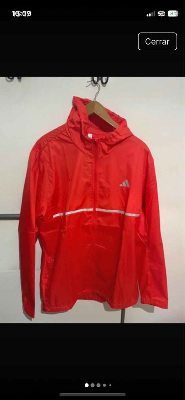 Chaqueta running Adidas XL Own The run 