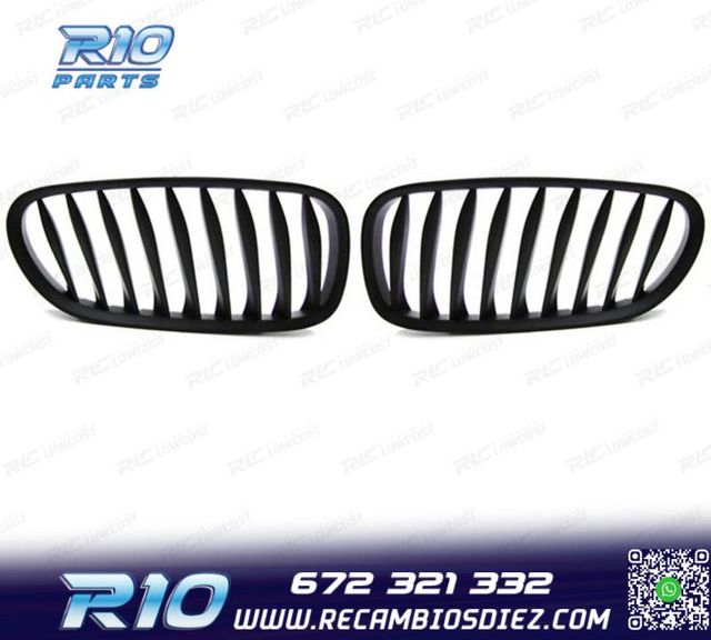 PARRILLA BMW Z4 E85 ROADSTER COUPE 03-09 NEGRO MATE