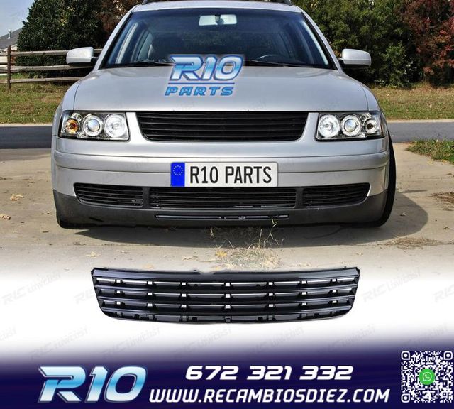 PARRILLA VOLKSWAGEN VW PASSAT 3B B5 96-00 NEGRO