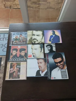 Colección George Michael CDs y DVD