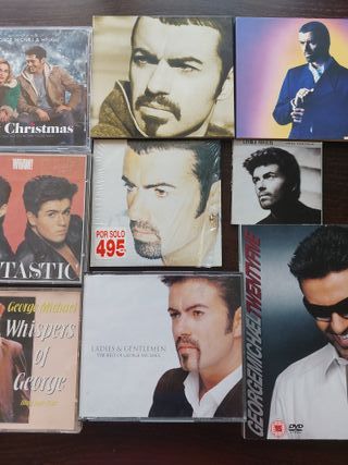 Colección George Michael CDs y DVD