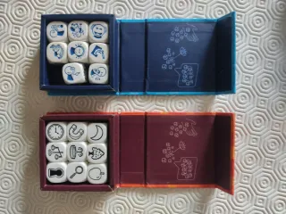 Giochi da tavolo: Sardines, Memo, Story Cubes