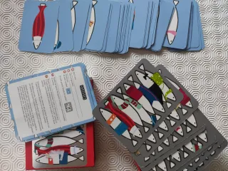Giochi da tavolo: Sardines, Memo, Story Cubes