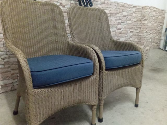 2 Sillas  Terraza/Jardín Azul