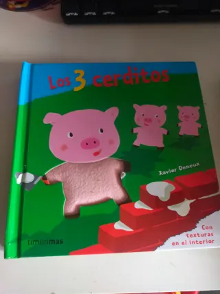 Los tres cerditos: Con texturas en el interior