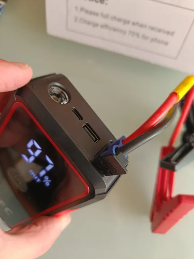 Arrancador Coche 12V, 600-2000A Nuevo