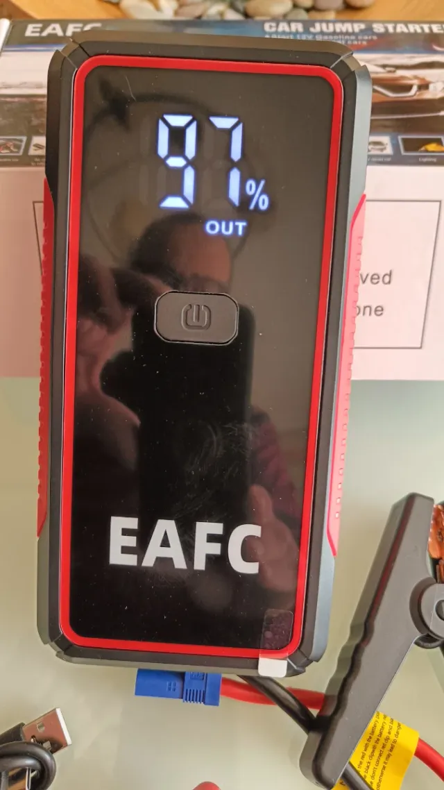 Arrancador Coche 12V, 600-2000A Nuevo