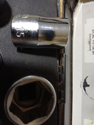 Juego de herramientas con carraca