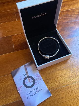 Bracciale Pandora Cuore Argento Dorato
