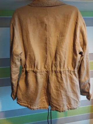 Parka Massimo Dutti Beige