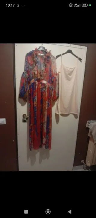 Abito lungo fantasia