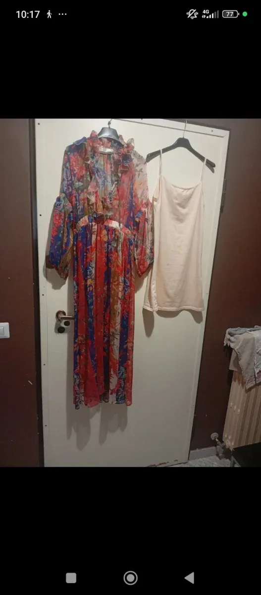 Abito lungo fantasia