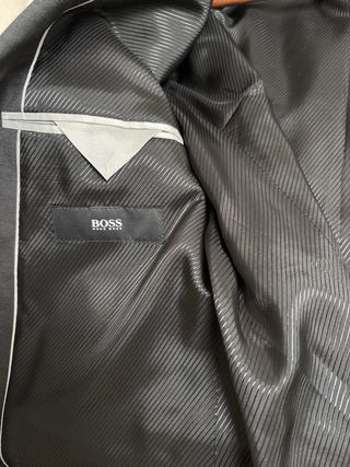 Completo grigio uomo lana taglia 48