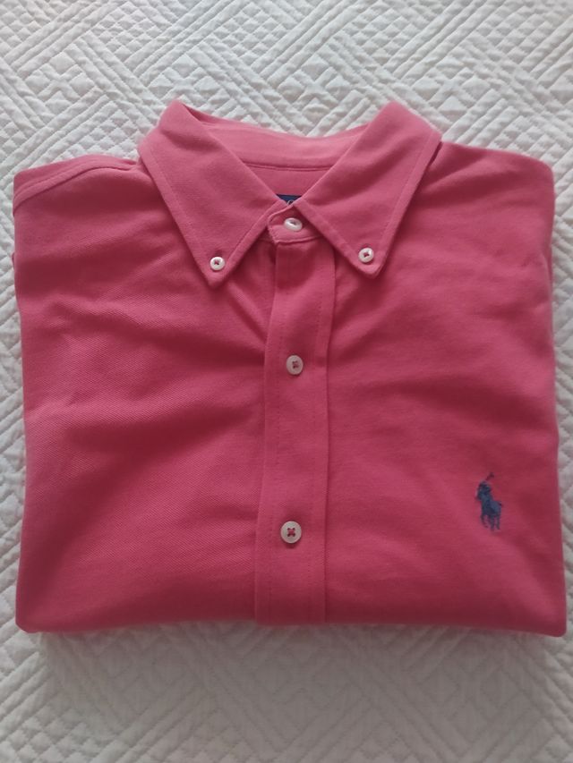Camisa Polo Ralph Lauren Coral Talla M