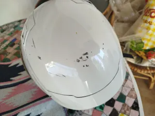 Casco moto modular Mt Helmets Blanco Talla S