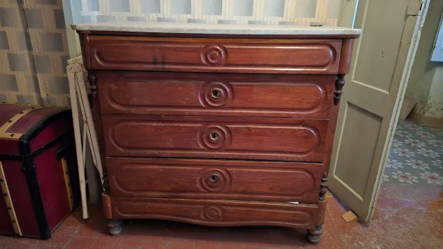 Cajonera de madeira maciça