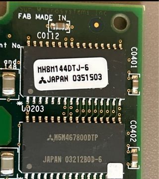 Mitsubishi MH8M144DTJ-6 128MB DIMM 200 pin