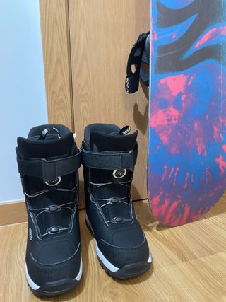 Botas de Snowboard Negras