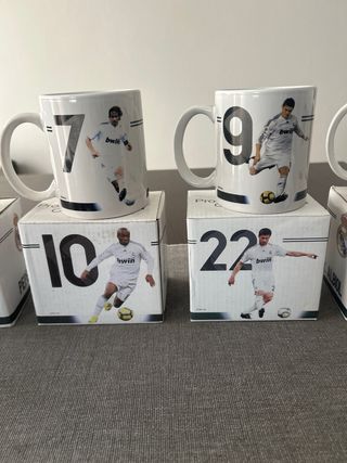 Tazas Real Madrid (Jugadores)