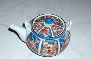 Teiera 600ml e 5 tazze porcellana