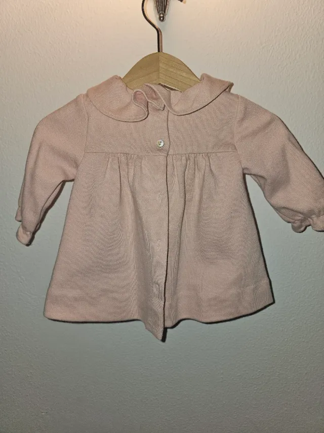 Vestido bebé rosa