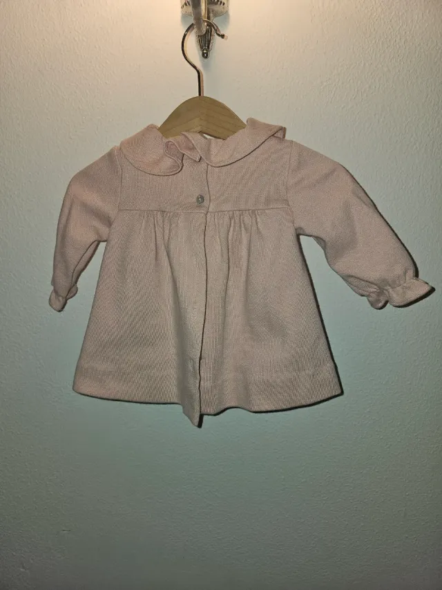 Vestido bebé rosa