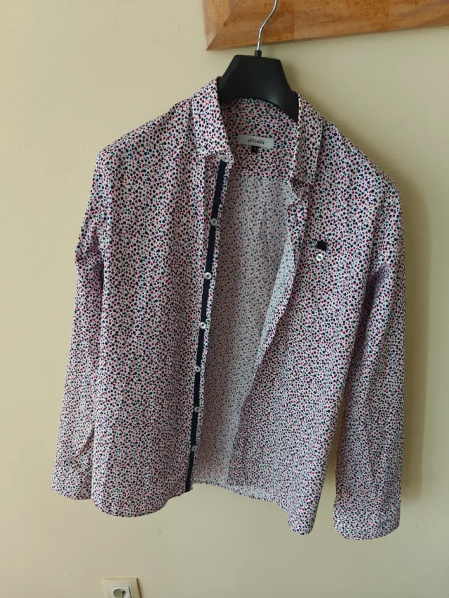 Camisa Etiem Estampada Talla M
