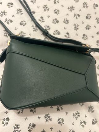 Bolso Mini Loewe Puzzle Verde