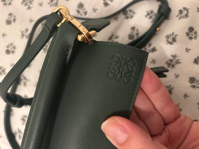 Bolso Mini Loewe Puzzle Verde