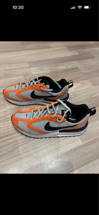 Zapatillas Nike Air Max Dawn Gris Naranja