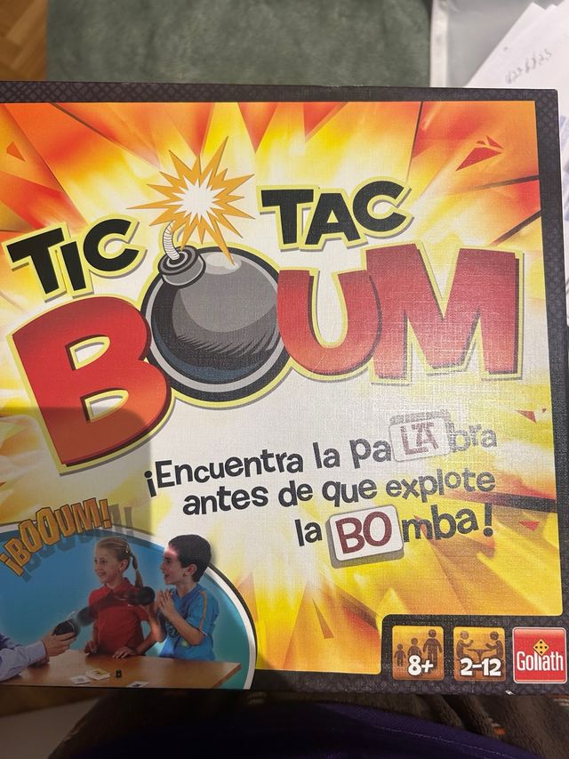 Juego de mesa Tic Tac Boom