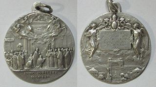 Medaglia Giubileo 1925 Vaticano MCMXXV