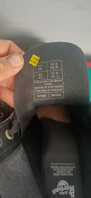 Stivali neri Dr. Martens