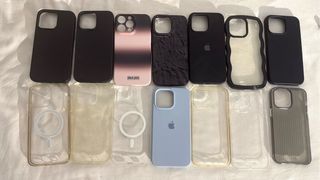 Confezione da 11 custodie per iPhone 14 Pro Max